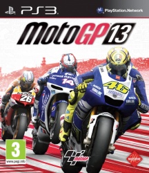 La jaquette française officielle du jeu MotoGP 2013