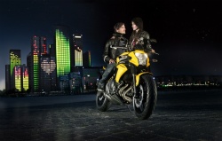 Kawasaki à la Japan Expo avec l'ER6 N