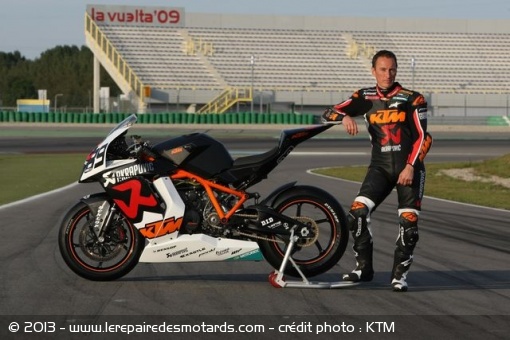 Jeremy McWilliams sera au guidon du prototype KTM