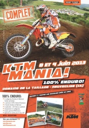 7ème KTM Mania : déjà complet
