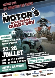 La Motor's : courses de quad et SSV - affiche