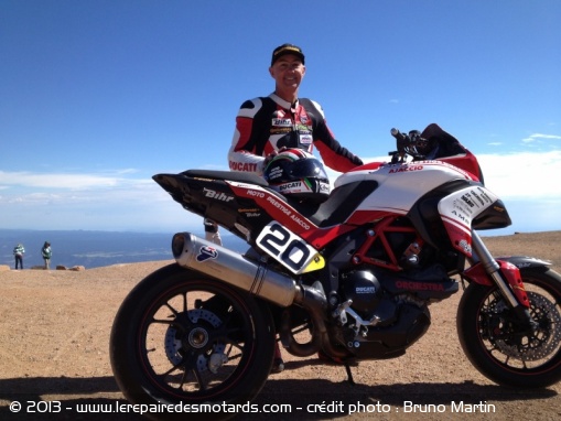 Bruno Langlois, vainqueur à Pikes Peak 2013
