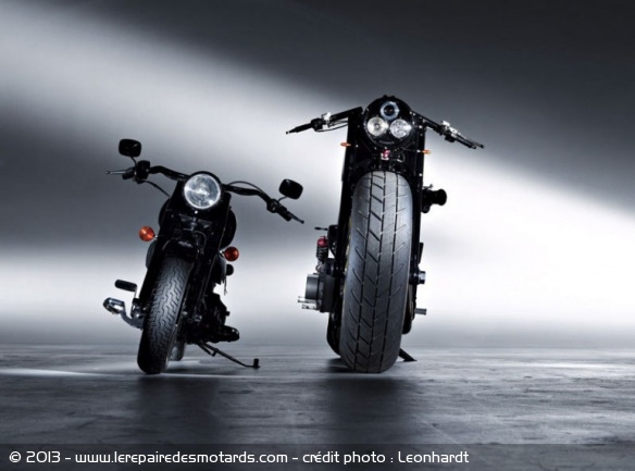 Leonhardt Gunbus 410 : la plus grosse moto au monde