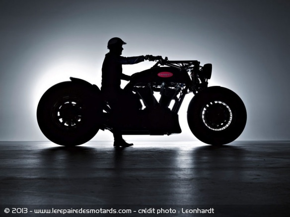 Leonhardt Gunbus 410 : la plus grosse moto au monde