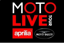 Moto Live Tour 2013 : la gamme Aprilia et Moto Guzzi à l'essai