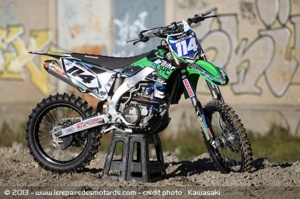 La Kawasaki 450 #114 de Livia Lancelot