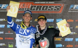 Ferrandis et Soubeyras sacrés Champions de France Elite Motocross