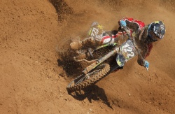 MX2 : Dylan Ferrandis en piste à Kegums