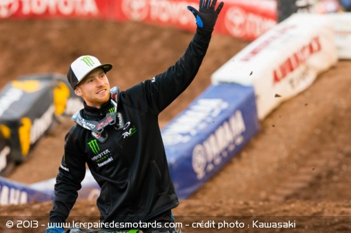 SX : troisième titre consécutif pour Ryan Villopoto