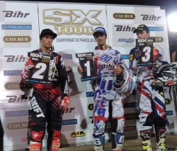 Supercross de la Tremblade : le podium en SX2