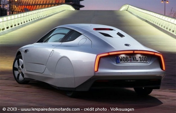 Concept original de la Volkswagen XL1