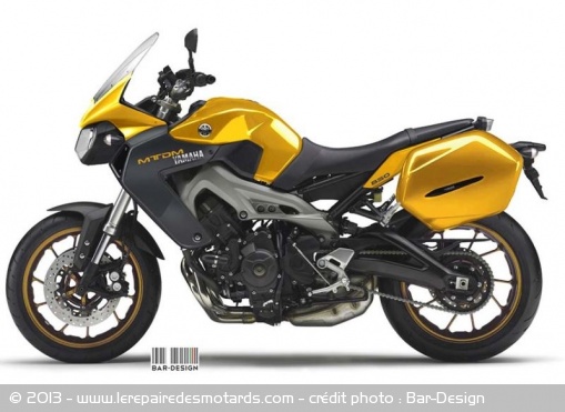 Concept Yamaha MT-DM 850