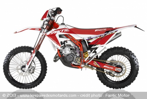 Nouveaux Fantic Motor 2014 : vue côté