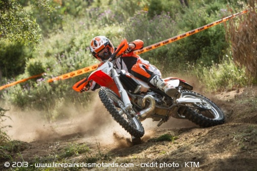 Gamme de motos tout-terrain KTM 2014