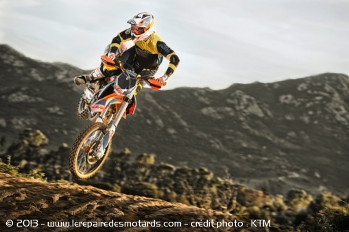 Gamme de motos tout-terrain KTM 2014