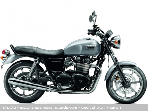 Triumph Bonneville Silver