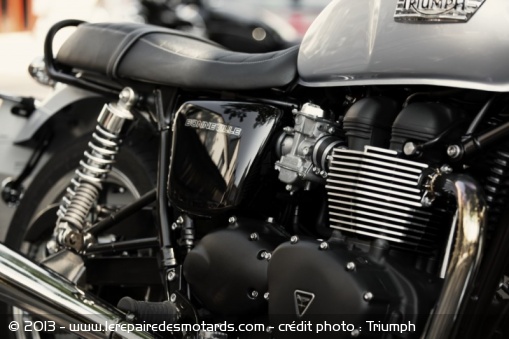 Le moteur de la Bonneville