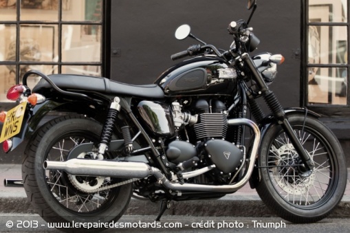 Triumph Bonneville T100 Black 2014