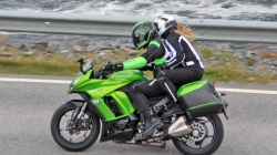 Les photos volées de la Kawasaki Z1000 SX 2014 - Crédit photo : TV2.no