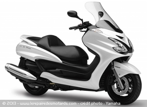 L'actuel Yamaha Majesty 400