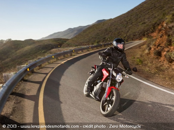 Moto électrique Zero SR