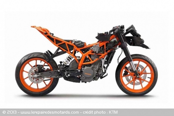 Photos volées des KTM RC 390