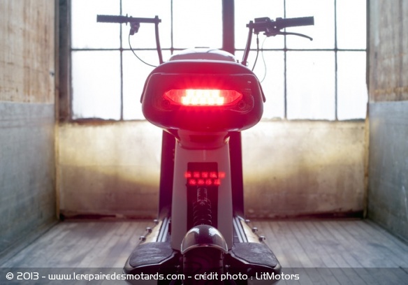 Scooter électrique Kubo par LitMotors