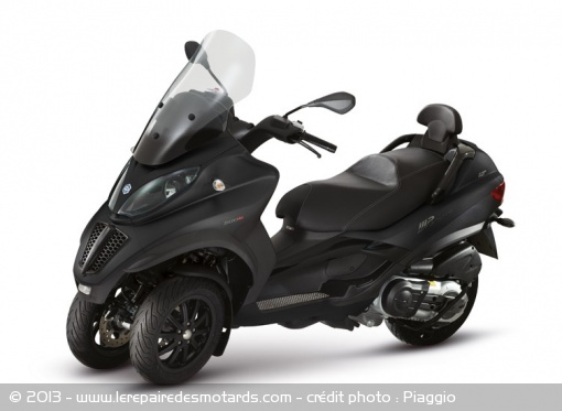 Scooter Piaggio MP3 LT 500 MY 13 Sport noir