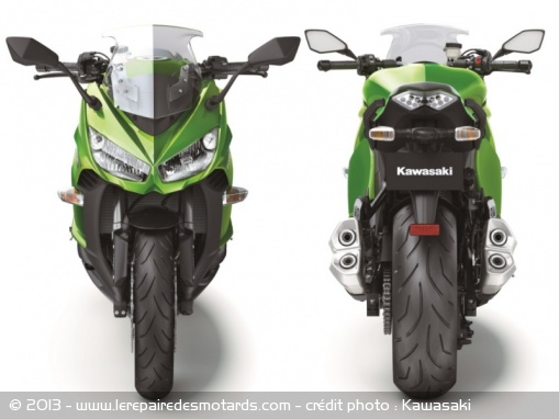 Sport-touring Kawasaki Z1000SX 2014