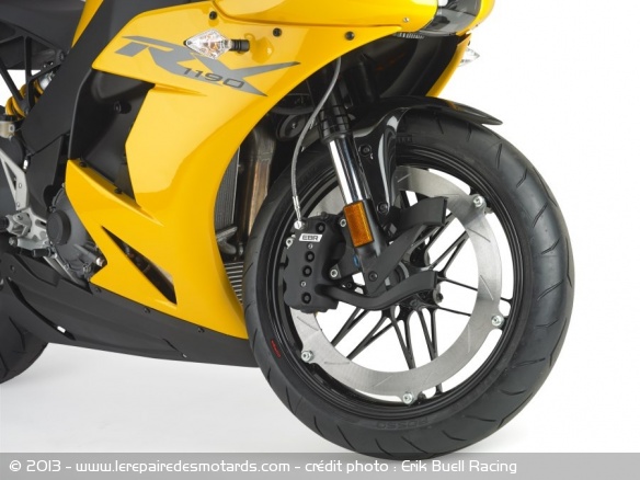 La sportive EBR 1190RX commercialisée en France