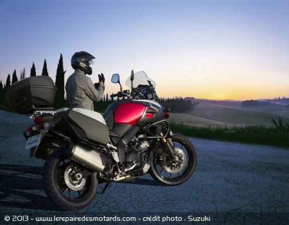 Suzuki V-Strom 1000 accessoirisée