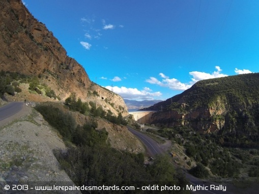 Piste du Mythic Rally 2013