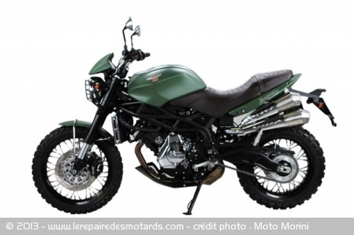 Promo Moto Morini : 2.100 EUR d'accessoires offert sur la Scrambler 1200