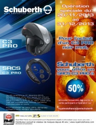 Promos Schuberth : l'intercom SRC-S à moitié prix