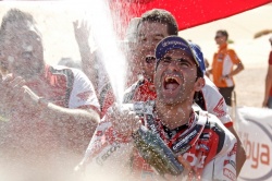 Rallye du Maroc : Goncalves Champion du Monde des Rallyes - Crédit photo : Team HRC
