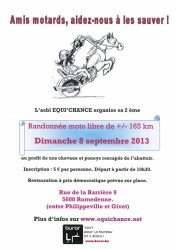2ème randonnée motos Equi'chance
