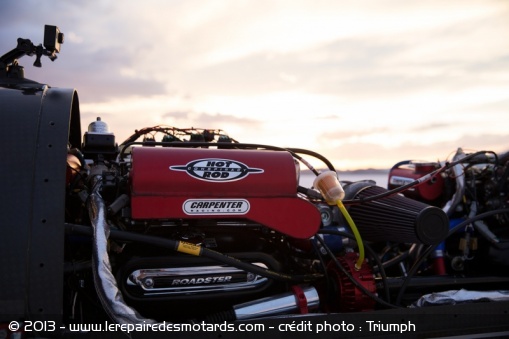 Record de vitesse : Triumph vise les 400 mph