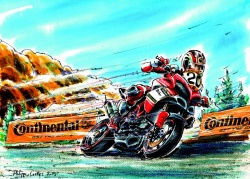 Saga publicitaire Continental : les pneus sport