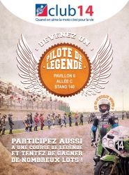 Les animations Club 14 au Salon de la Moto