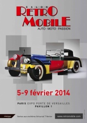 Salon Rétromobile 2014 : du 5 au 9 février