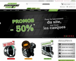 Lancement du site Mon Casque Moto