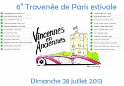 6ème Traversée de Paris estivale
