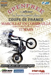 Ouverture de la 6ème Coupe de France de Trial Open Free