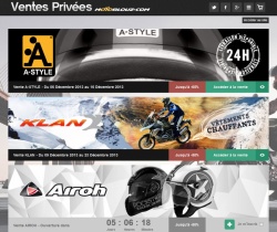 Ventes privées Motoblouz