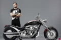 Une moto customisée diamants footballeur Rooney