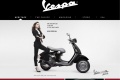 Un site internet Vespa