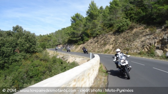 Balades motos dans les Pyrénées - Crédit photo : Moto-Pyrénées