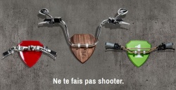 Les motards suisses en trophée de chasse