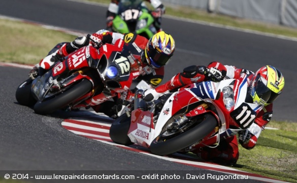 7ème, le team Honda Racing réalise la meilleure performance chez les équipes permanentes - crédit photo : David Reygondeau