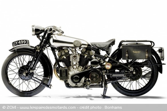Brough Superior SS100 Alpine Grand Sports 986 cm3 de 1929